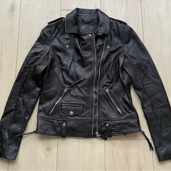 Rudsak Leather Biker Jacket size Medium - Picture 8 of 16